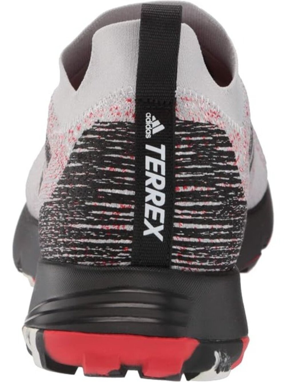 Adidas Terrex Two Parley Trail Running Shoes Mens Size 11.5 Grey Red FU7659 - Picture 8 of 10